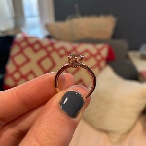 Rose gold Pandora ring
